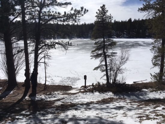 winter adventure at Mud Lake