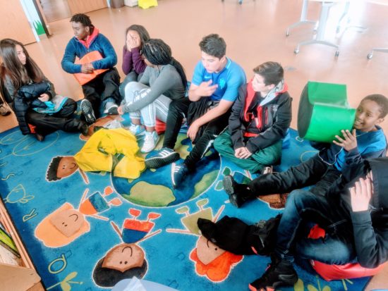 AXL Academy CAP Students Encourage Recycling to Clean the Oceans