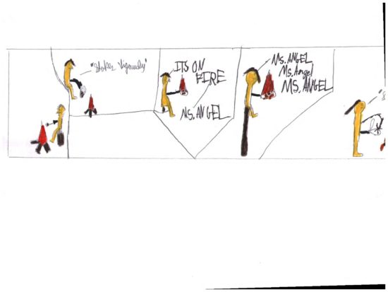 Centaurus CAP Students Create Comic Strips!