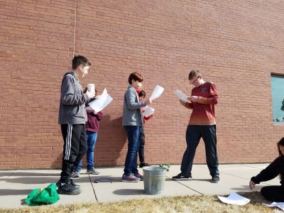 Angevine Middle School Outdoor Classroom Action Project