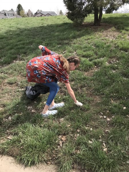 CAP Student uses thrival kit