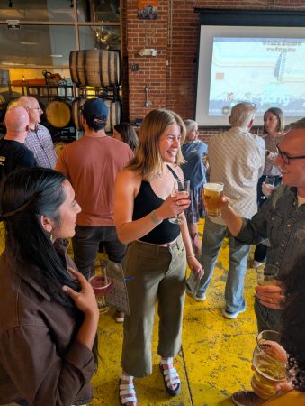 Members of our community came together at Woods Boss Brewing to celebrate Cottonwood Institute's outdoor programs.